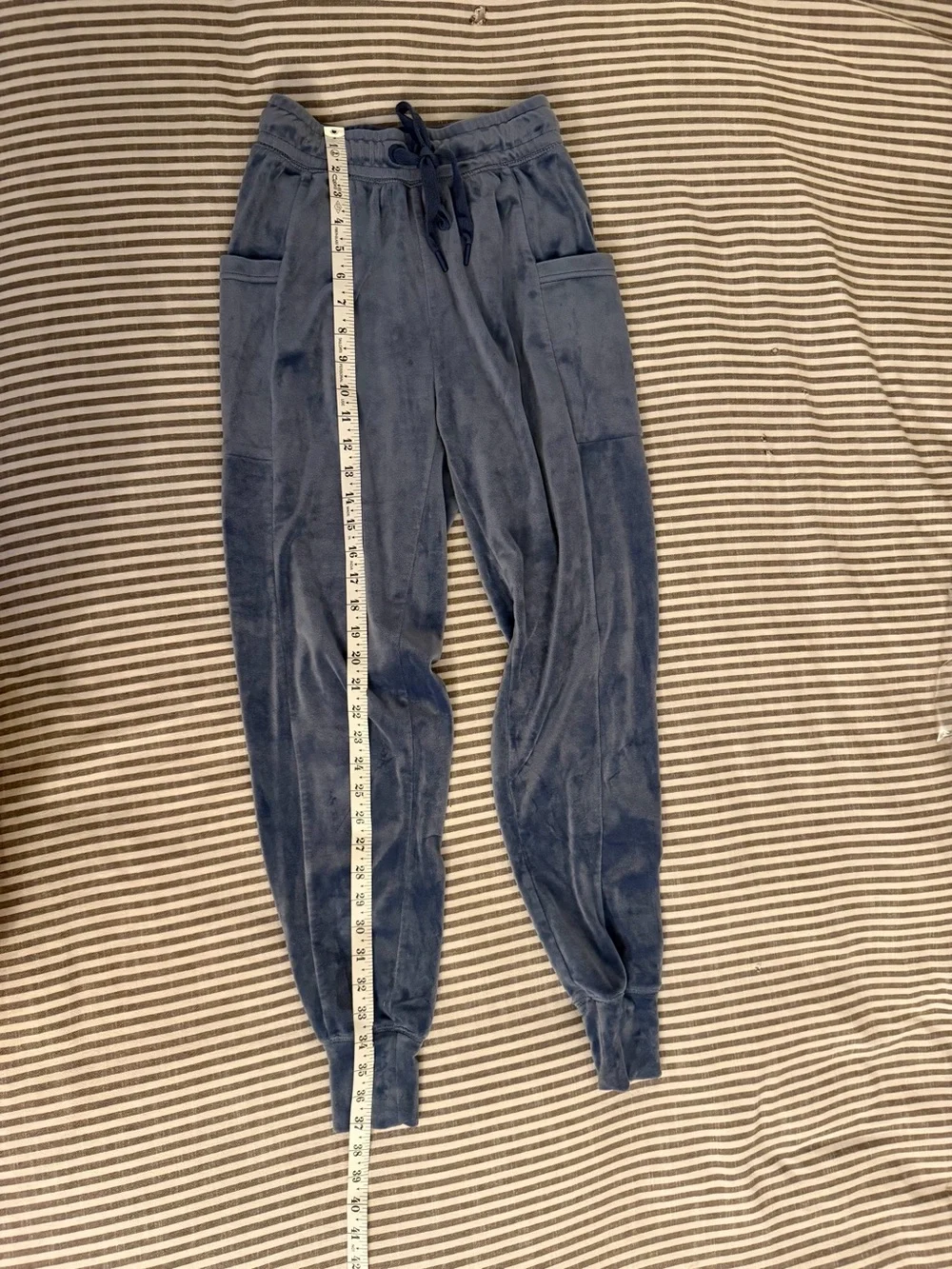 OFFLINE by Aerie Blue Velour Hoodie Jogger Set XS and XXSMatching Lounge Set